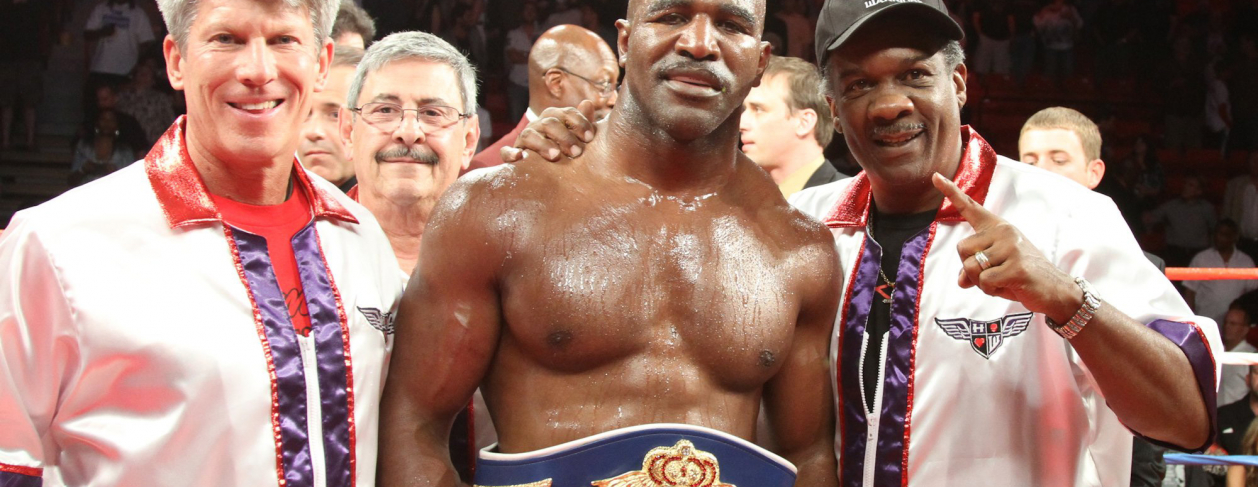 Evander Holyfield, President of the Golden Podiums
